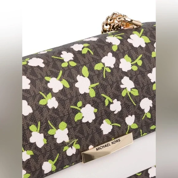 ✨LIMITED EDITION✨NEW w TAGS!✨ Michael Kors Floral Gusset Shoulder Bag